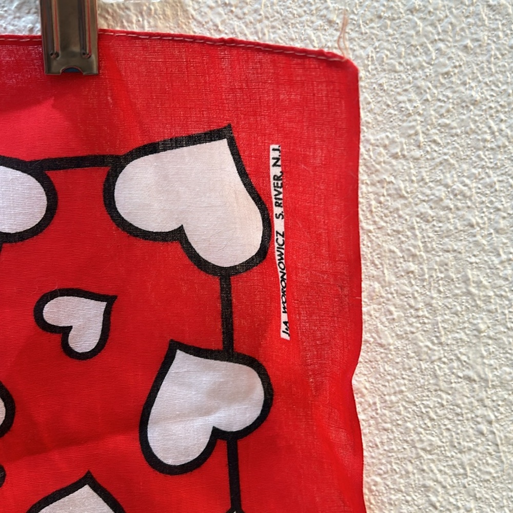 Disney Red and White Mickey and Minnie Scarf - Picture 8 of 10